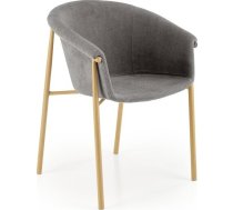 Virtuves Krēsls Halmar K489, 56x59x80cm, Pelēks (V-CH-K/489-KR-POPIELATY)
