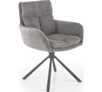 Virtuves Krēsls Halmar K495, 65x60x87cm, Pelēks (V-CH-K/495-KR-POPIELATY)