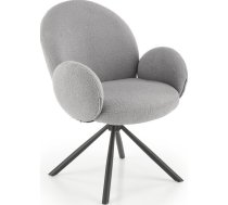 Virtuves Krēsls Halmar K498, 63x64x90cm, Pelēks (V-CH-K/498-KR-POPIELATY)