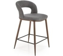 Bāra Krēsls Halmar H114, 52x48x92cm, Pelēks (V-CH-H/114-POPIELATY)
