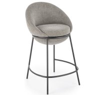 Bāra Krēsls Halmar H118, 57x53x90cm, Pelēks (V-CH-H/118-POPIELATY)