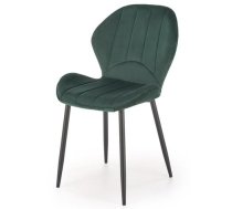 Virtuves Krēsls Halmar K538 42x48x85cm, Melns/Zaļš (V-CH-K/538-KR-C.ZIELONY)