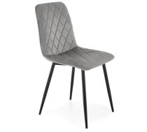 Virtuves Krēsls Halmar K525 46x40x89cm, Melns/Pelēks (V-CH-K/525-KR-POPIELATY)