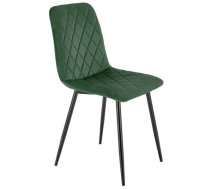 Virtuves Krēsls Halmar K525 46x40x89cm, Melns/Zaļš (V-CH-K/525-KR-C.ZIELONY)