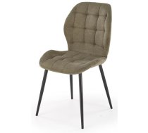 Virtuves Krēsls Halmar K548 47x47x84cm, Melns/Zaļš (V-CH-K/548-KR-OLIWKOWY)