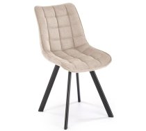 Virtuves Krēsls Halmar K549 61x47x84cm, Melns/Bēšs (V-CH-K/549-KR-BEŻOWY)