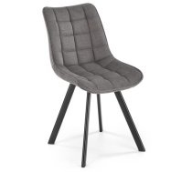 Virtuves Krēsls Halmar K549 61x47x84cm, Melns/Pelēks (V-CH-K/549-KR-POPIELATY)
