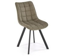 Virtuves Krēsls Halmar K549 61x47x84cm, Melns/Zaļš (V-CH-K/549-KR-OLIWKOWY)