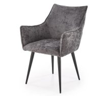 Virtuves Krēsls Halmar K559 59x60x85cm, Melns/Pelēks (V-CH-K/559-KR-POPIELATY)