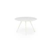 Virtuves galds Halmar Aramis, 120x120x76cm, Balta (V-CH-ARAMIS-ST)