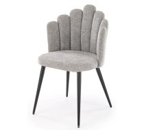 Virtuves Krēsls Halmar K552 48x47x83cm, Melns/Pelēks (V-CH-K/552-KR-POPIELATY)