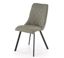 Virtuves Krēsls Halmar K561 54x50x81cm, Melns/Zaļš (V-CH-K/561-KR-OLIWKOWY)