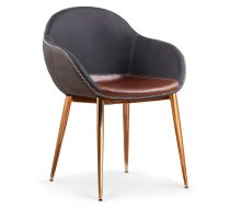 Virtuves Krēsls Halmar K304 53x57x79cm, Zelta/Brūns (V-CH-K/304-KR)