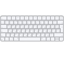 Klaviatūra Apple Magic Keyboard With Touch ID RU/EN Balta (MK293RS/A)