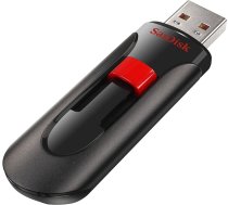 USB Zibatmiņa SanDisk Cruzer Glide 2.0, 64GB, Melna (SDCZ60-064G-B35)