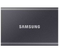 Ārējais Cietais Disks SSD Samsung T7, 1TB, Sudraba (MU-PC1T0T/WW)