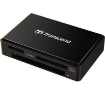 Ārējais Atmiņas Karšu Lasītājs Transcend TS-RDF8K2 USB-A, Melns