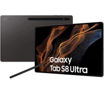 Planšete Samsung Galaxy Tab S8 Ultra LTE 128GB Pelēka (SM-X906BZAAEUE)