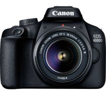 Spoguļkamera Canon EOS 4000D 18Mpx Melna (3011C003)