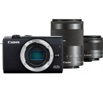 Bezspoguļa Kamera Canon EOS M200 24.1Mpx Melna (3699C018)