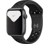 Apple Viedpulkstenis Watch Series 5 Nike+ 44mm Gray/Black (MX3W2)