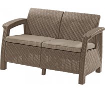 Dārza Dīvāns Keter Corfu Love Seat, 70x128x79cm, Bēšs (29197359587)