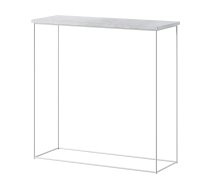 Bāra Galds Adrk Milan, 30x80x80cm, Gaiši Pelēks/Melns (CT-MIL-B-BE)