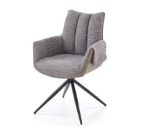 Virtuves Krēsls Halmar K579 64x65x87cm, Melns/Pelēks (V-CH-K/579-KR-POPIEL)