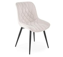 Virtuves Krēsls Halmar K567 63x49x85cm, Melns/Bēšs (V-CH-K/567-KR-BEŻOWY)