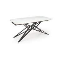 Virtuves galds Halmar Alfredo, 91x160-240x76cm, Marmora balta (V-CH-ALFREDO-ST)