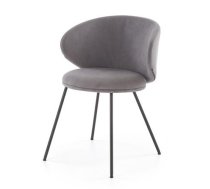 Virtuves Krēsls Halmar K587 60x58x77cm, Pelēks (V-CH-K/587-KR-POPIELATY)