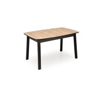 Virtuves galds Halmar Barril, 80x130-170x74cm, Ozola/Melna (V-PL-BARRIL-ST)