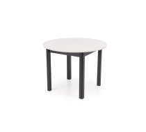 Virtuves galds Halmar Ringo, 102x102-142x76cm, Kašmira (V-PL-RINGO-ST-KASZMIR/CZARNY)