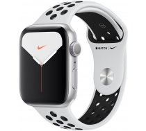 Apple Viedpulkstenis Watch Series 5 Nike+ 40mm Silver/Black (MX3R2)
