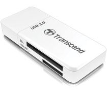 Ārējais Atmiņas Karšu Lasītājs Transcend TS-RDF5W USB-A, Balta