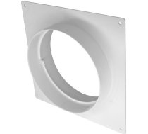 Flancis ar savienojumu Europlast Ventilācijas AFS150 D150mm Balts