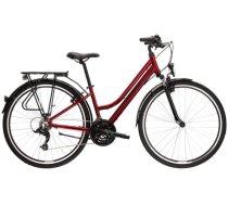 Tūrisma Velosipēds Sievietēm Kross Trans 1.0 Lady SR 28" L Rubin (KRTR1Z28X19W003998)