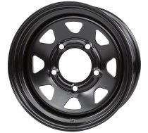 Tērauda disks Dotz Dakar dark 6x15, 5x139.7 Melna (ORKNB)