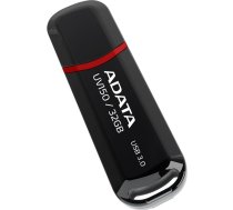 USB Zibatmiņa Adata UV150 3.0, 32GB, Melna (AUV150-32G-RBK)