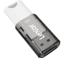 USB Zibatmiņa Lexar JumpDrive S60 2.0, 16GB, Pelēka/Balta (LJDS060016G-BNBNG)