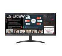 Monitors Lg 34WP500-B UltraWide FHD, 34, 2560x1080px, 21:9, melns (34WP500-B.AEU)