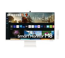 Monitors Samsung S32BM801UU, 32, 3840x2160px, 16:9, balts (LS32BM801UUXEN)