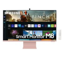 Monitors Samsung S32BM80PUU, 32, 3840x2160px, 16:9, rozā (LS32BM80PUUXEN)