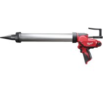 Silikona Pistole Milwaukee M12 PCG/600A-0 600ml, Bez Akumulatora Un Lādētāja, 12V (4933441786)