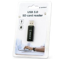 Ārējais Atmiņas Karšu Lasītājs Gembird UHB-CR3-01 USB-A, Melns