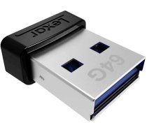 USB Zibatmiņa Lexar JumpDrive S47 3.1, 64GB, Melna (LJDS47-64GABBK)