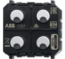 Sensors/Sienas Slēdzis Abb SBA-F-2.1.PB.1-W Bezvadu Žalūzijām/Aizkariem 2/1-v Black (2CKA006200A0114)