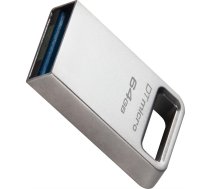 USB Zibatmiņa Kingston DataTraveler Micro 3.2, 64GB, Sudraba (DTMC3G2/64GB)