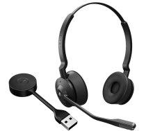 Bezvadu Austiņas Jabra Engage 55Stereo USB-A UC Ar Stendu Melnas (9559-415-111)