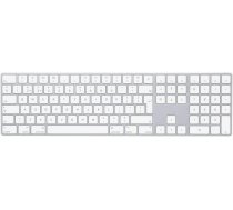 Klaviatūra Apple Magic Keyboard ID and Numeric Keypad EN Balta (MQ052Z/A)